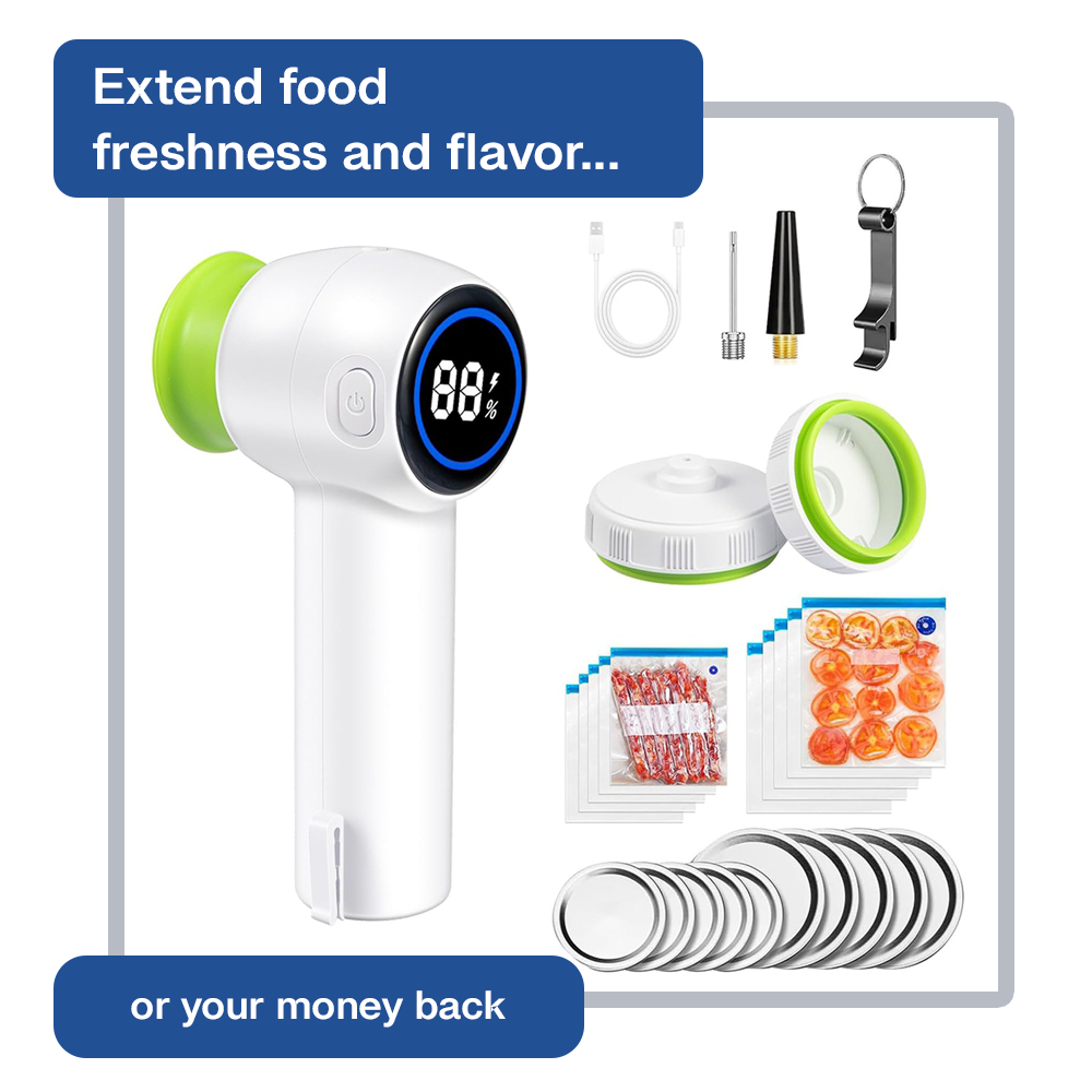 FRESHHOLD™ - HANDHELD VACUUM SEALER