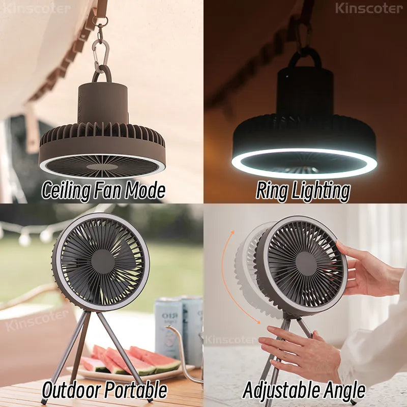 CHANDELAIR™ - THE MULTIPURPOSE OUTDOOR FAN